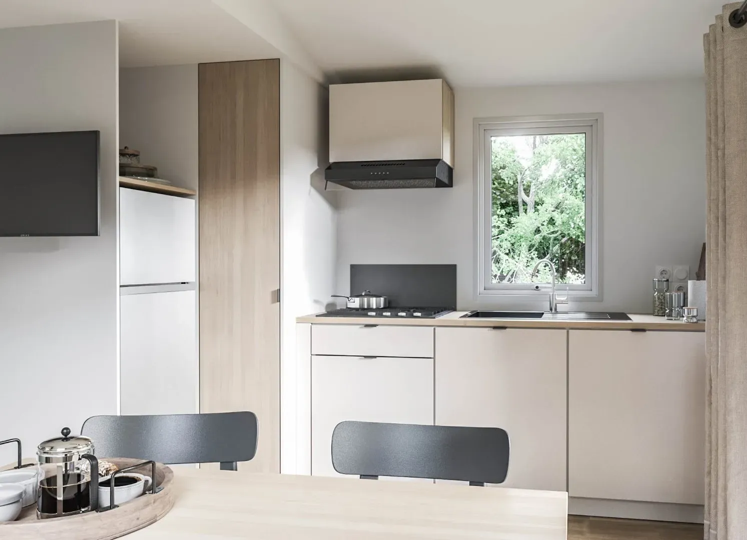 Mobil-home Panoramique Luxe 2 chambres (6)